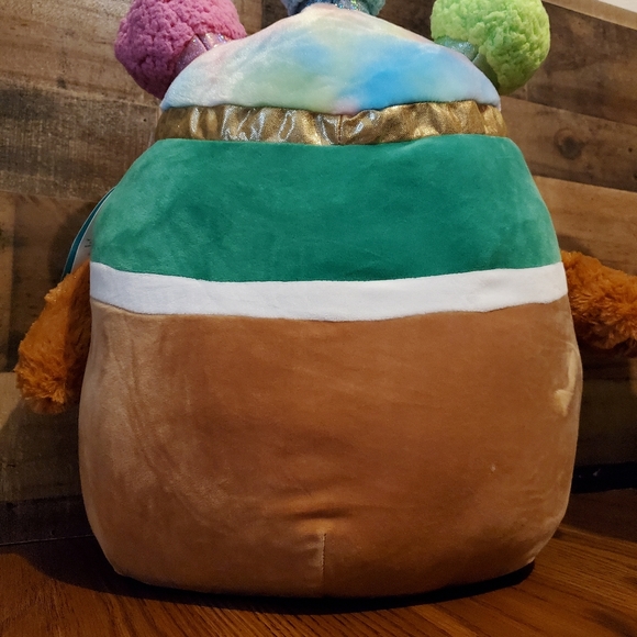 Squishmallow Squish-Doos Avery the Mallard Duck Rainbow Plush NWT 14" - Picture 2 of 9